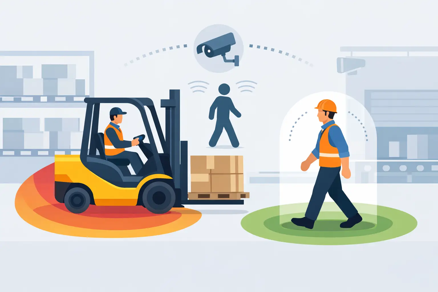 Forklift Pedestrian Safety System Basics