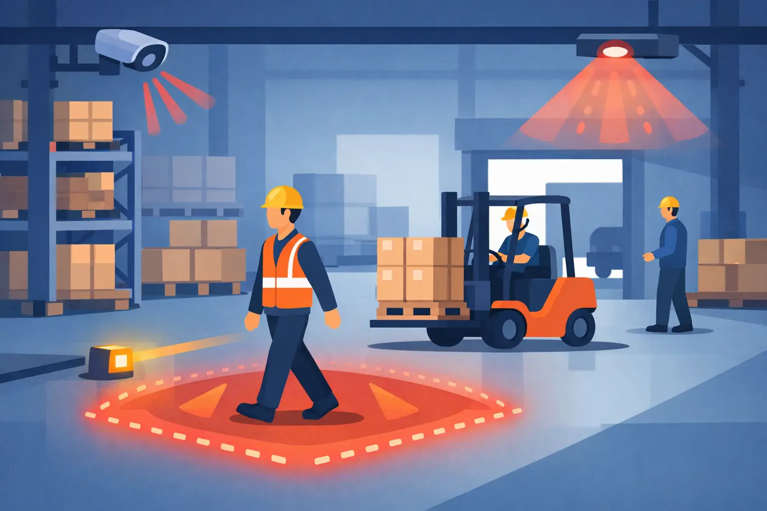 Pedestrian Warning System Warehouse Guide